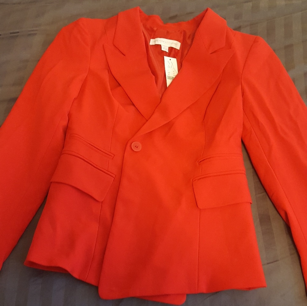 Red blazer